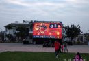 Màn Hình LED cho thuê Sự kiện ” Cổ Vũ Bóng Đá Tại Quảng Trường Bắc Giang ”